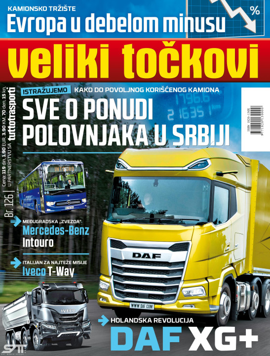 <p><span style="font-family: 'Frank Ruhl Libre'; font-size: 14px;"><strong>Ekskluzivno predstavljanje nove generacije DAF-ovih kamiona, građevinski snagator Iveco T-Way i sve o ponudi polovni