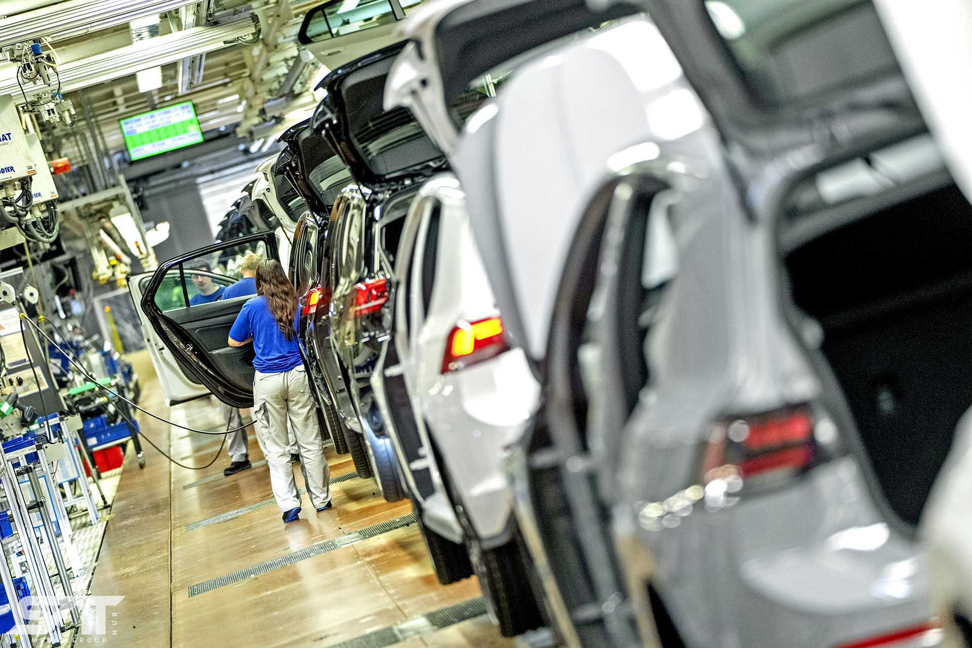 Volkswagen plant Wolfsburg, Golf Production